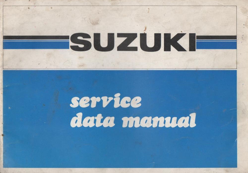 Suzuki Data Service Manuals