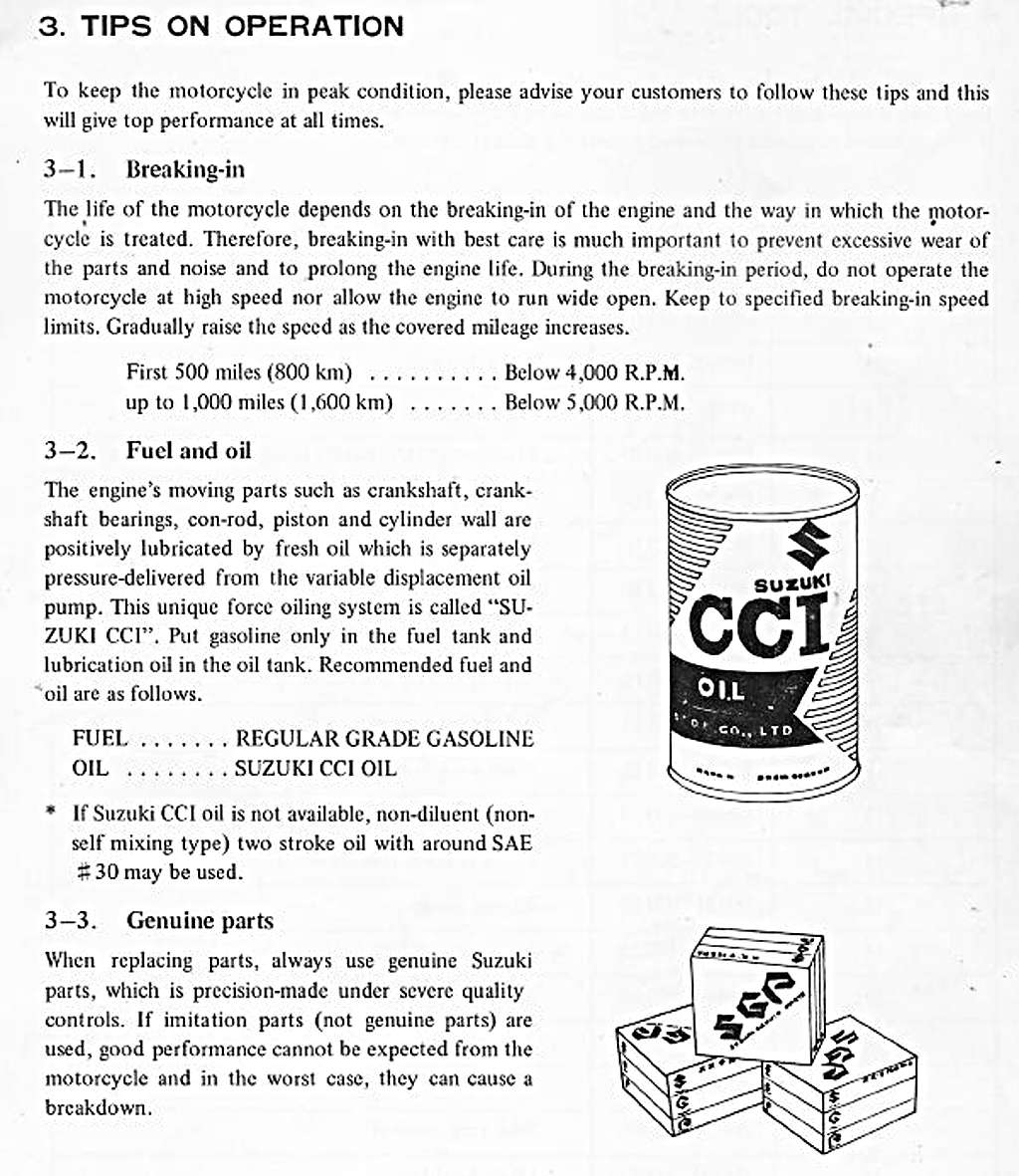 Suzuki GT380 Shop Manual