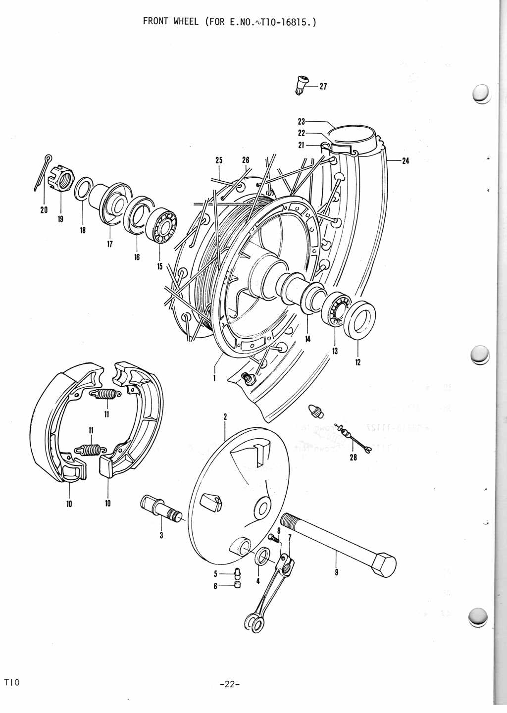 T10 Parts Manual